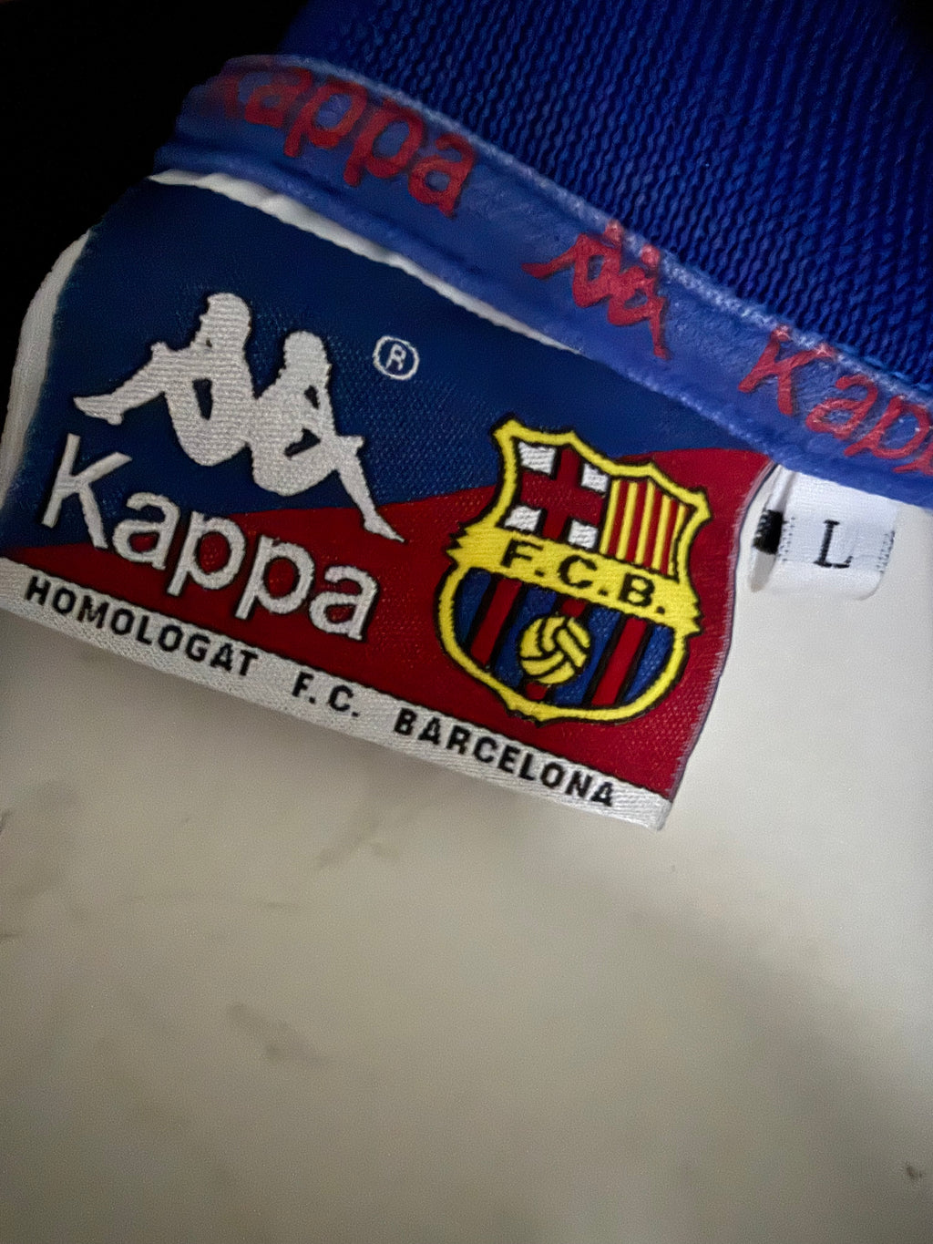 Barcelona shirt 1995-1996 nm23 de la Pena