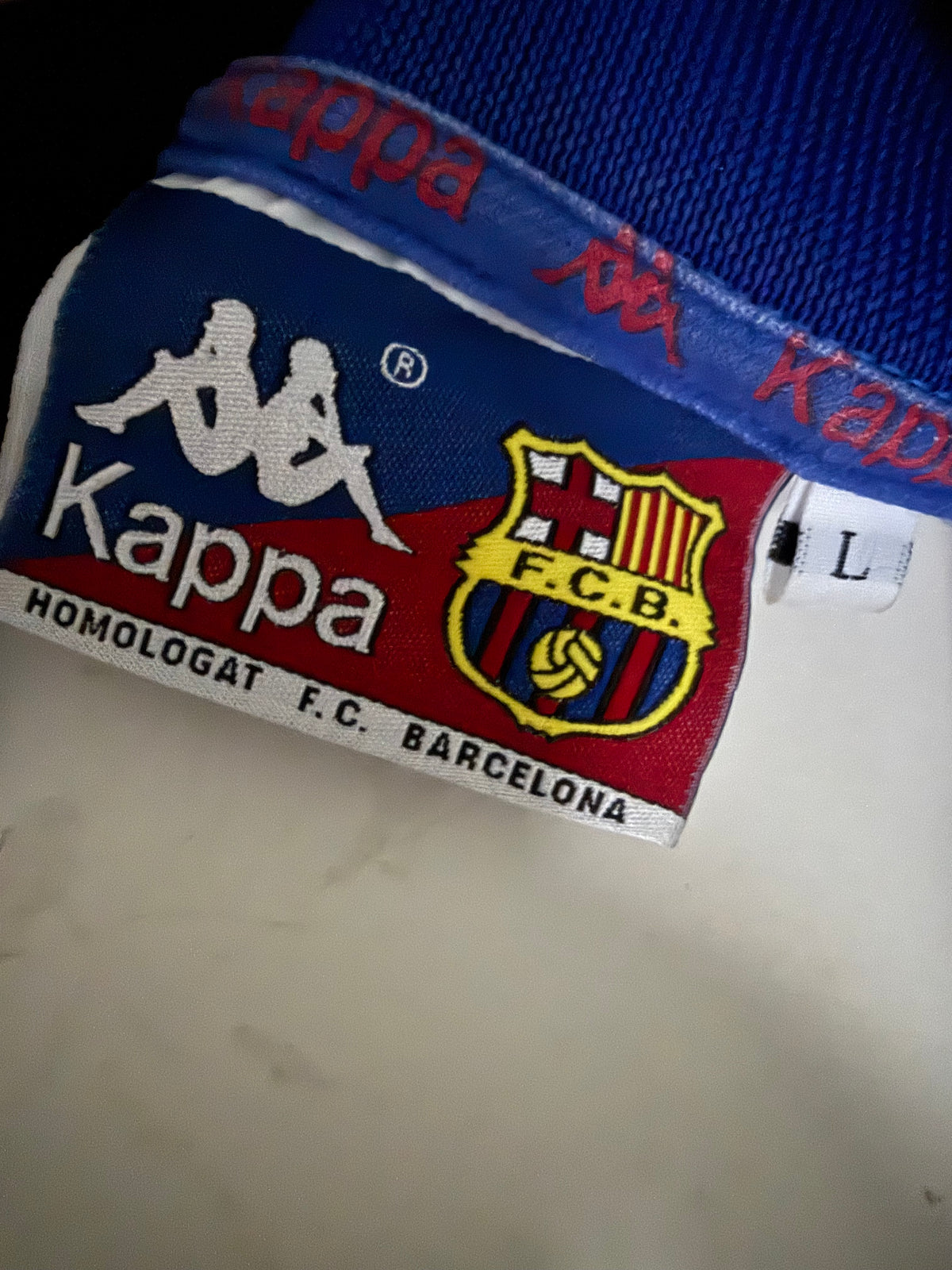 Barcelona shirt 1995-1996 nm23 de la Pena