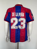 Barcelona shirt 1995-1996 nm23 de la Pena